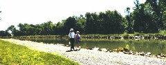 Dan Dorrough; Ruth Bennett McDougal Dorrough; Erie Canal Trail; Hiking